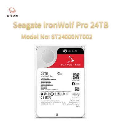Seagate IronWolf Pro 24TB Numero modello: ST24000NT002