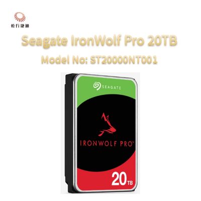 Seagate IronWolf Pro 20TB Modello N.: ST20000NT001