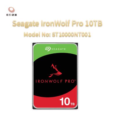 Seagate Ironwolf Pro 10TB Modello N.: ST10000NT001