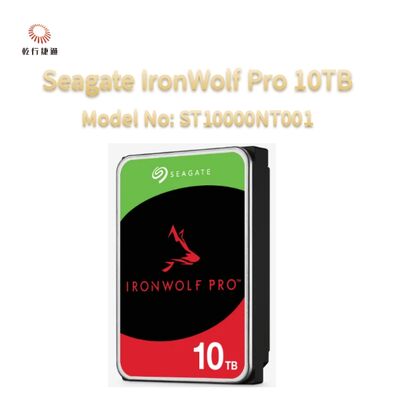Seagate Ironwolf Pro 10TB Modello N.: ST10000NT001