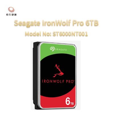 Seagate Ironwolf Pro 6TB Numero modello: ST6000NT001