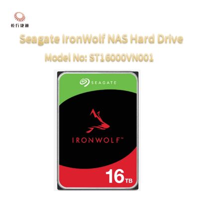 Disco rigido Seagate IronWolf® per Network-Attached Storage (NAS) Modello: ST16000VN001