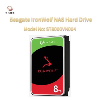 Seagate IronWolf® Network-Attached Storage (NAS) Disco rigido numero di modello: ST8000VN004