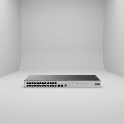 H3C Mini S1226FX 10G Uplink Switcher Switch verde a risparmio energetico