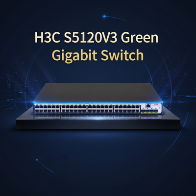 Switch Gigabit Ethernet intelligente verde H3C S5120V3-SI S5120V3-52P-PWR-LI