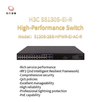 H3C S5130S-EI-R 5130S-28S-HPWR-EI-AC-R Switch Ethernet gigabit ad alte prestazioni di nuova generazione