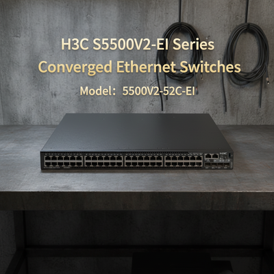 Switch Ethernet convergenti ad alte prestazioni serie H3C S5500V2-EI S5500V2-52C-EI