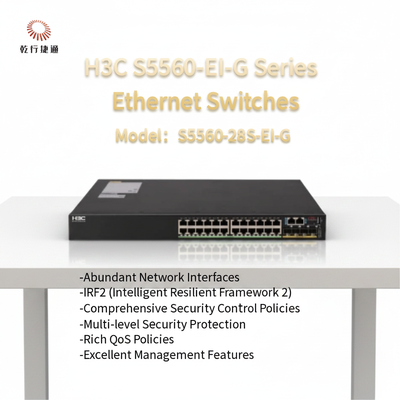 H3C S5560-EI-G Series S5560-28S-EI-G  High-Performance Ethernet Switches