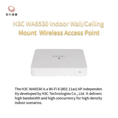 H3C WA6530 Punto di accesso wireless Wi-Fi 6 (802.11ax) montato a parete/tetto interno