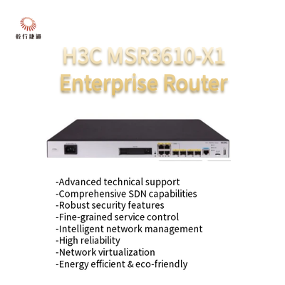 Router della serie H3C MSR3600 MSR3610-G-X3, MSR3610-X1, MSR3640-X1-HI, MSR3640-X1, MSR3620-X1