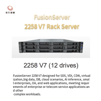 Server rack FusionServer 2258 V7 8 unità 12 unità 16 unità 24 unità