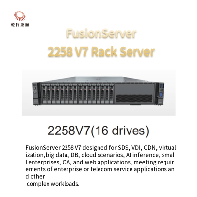 Server rack FusionServer 2258 V7 8 unità 12 unità 16 unità 24 unità