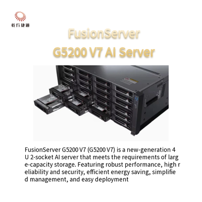 FusionServer G5200 V7 4U AI server1 o 2 x 4th/5th Gen Intel Xeon processori scalabili