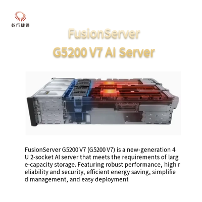 FusionServer G5200 V7 4U AI server1 o 2 x 4th/5th Gen Intel Xeon processori scalabili