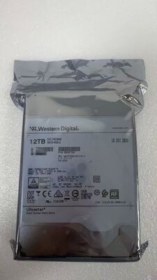 Western Digital  Ultrastar  DC HC580 Data Center HDD  Model：WUH722012CLE6L4