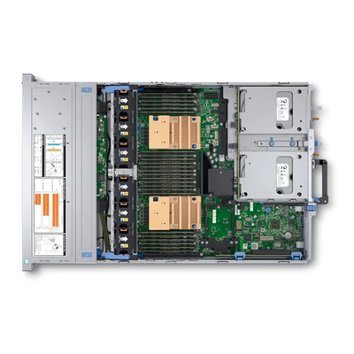 Server dello scaffale di DELL contabilità elettromagnetica Poweredge R740xd 2U del server di stoccaggi 192TB