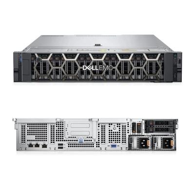 server Rackmount di stoccaggio di 2U Dell Poweredge Server contabilità elettromagnetica R750xs