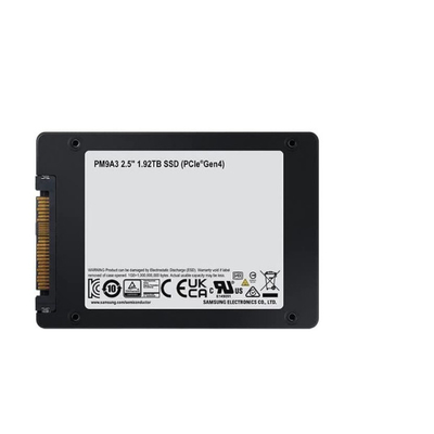 GEN 4 1.92TB dello SSD semi conduttrice 2,5 U.2 NVME dell'azionamento di PM9A3 Samsung