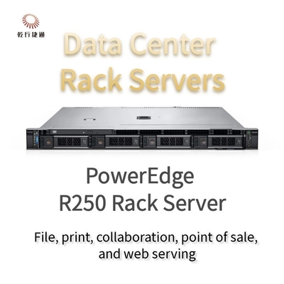 1U PowerEdge R250 Rack Server Personalizzazione Premium