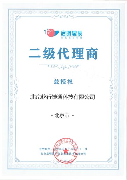Cina Beijing Qianxing Jietong Technology Co., Ltd. Certificazioni