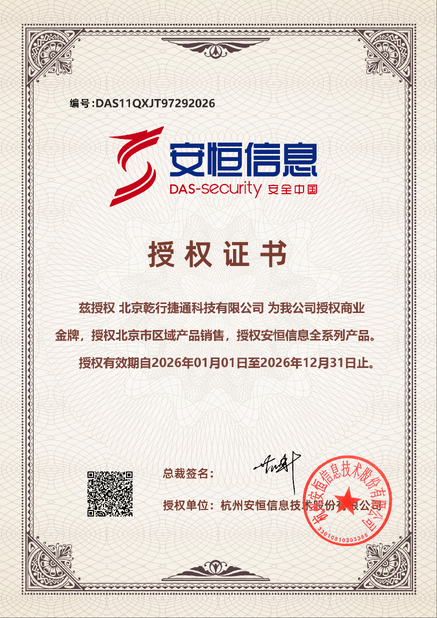Cina Beijing Qianxing Jietong Technology Co., Ltd. Certificazioni